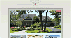 Desktop Screenshot of horseshoebaygolfclub.net